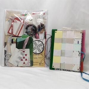 Eclectic Junk Journal 1, Handmade Recycled Journal, Mixed Media Journal